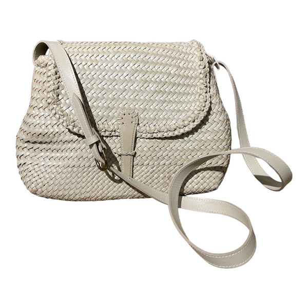 Woven Leather Handbag – Maison K