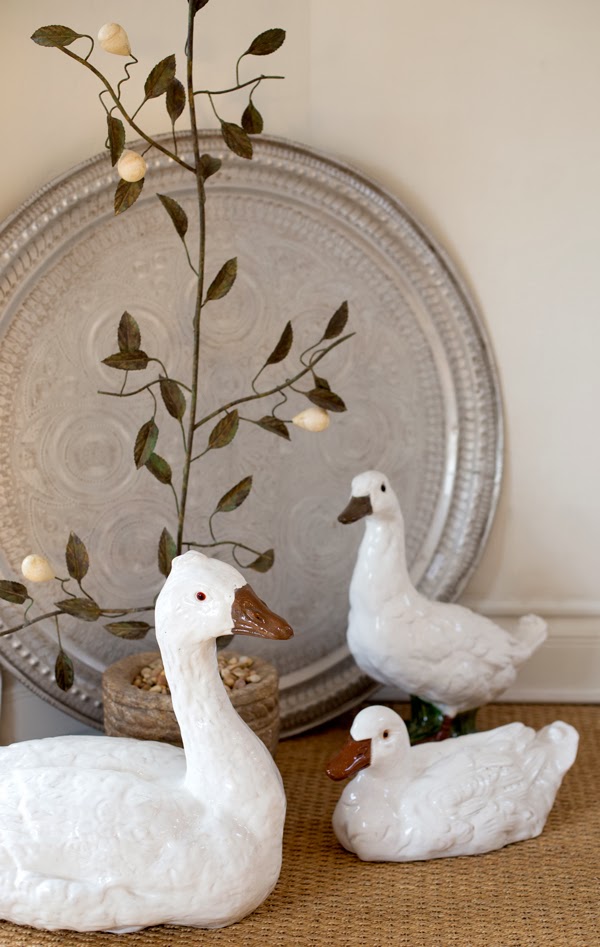 One of a Kind Wednesdays : Vintage Faience Geese & Ducks and more!