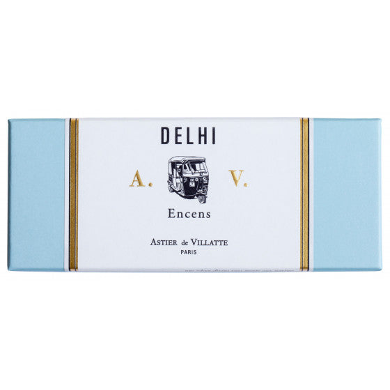 Astier de Villatte Delhi  Incense sticks. 125 per box at Maison K.